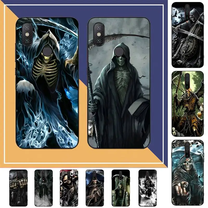 

Grim Reaper Skull Phone Case for Redmi Note 8 7 9 4 6 pro max T X 5A 3 10 lite pro