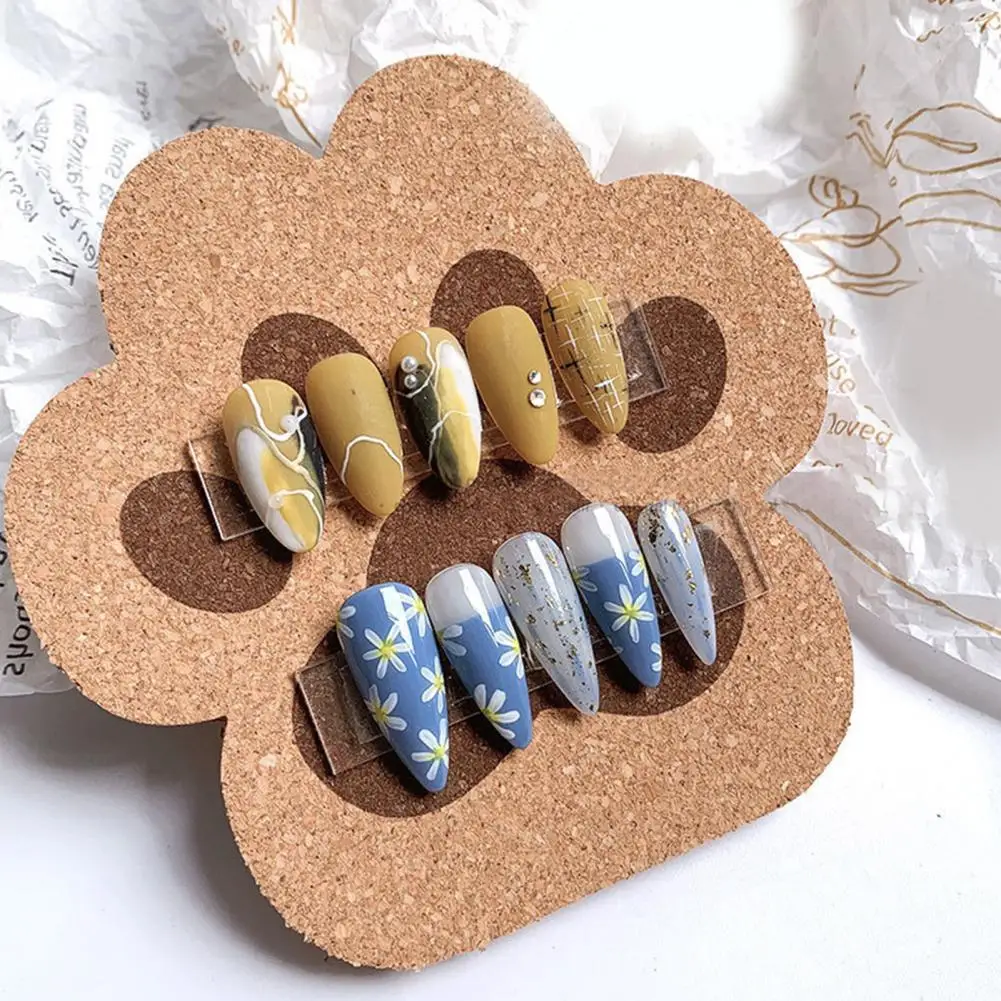 

Reusable Eco-friendly Nail Display Showing Stand Showing Tray Nail Display Stand Smooth Edge for Home Use