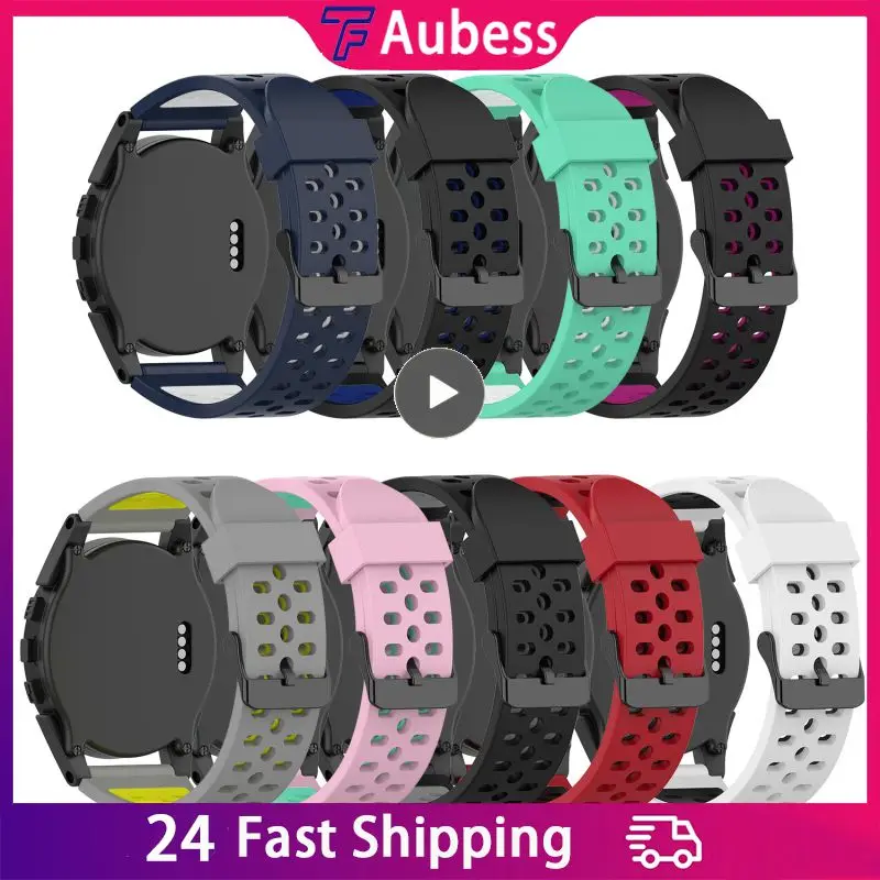 Gps Watch Three Universal Two-color Silicone Watchband