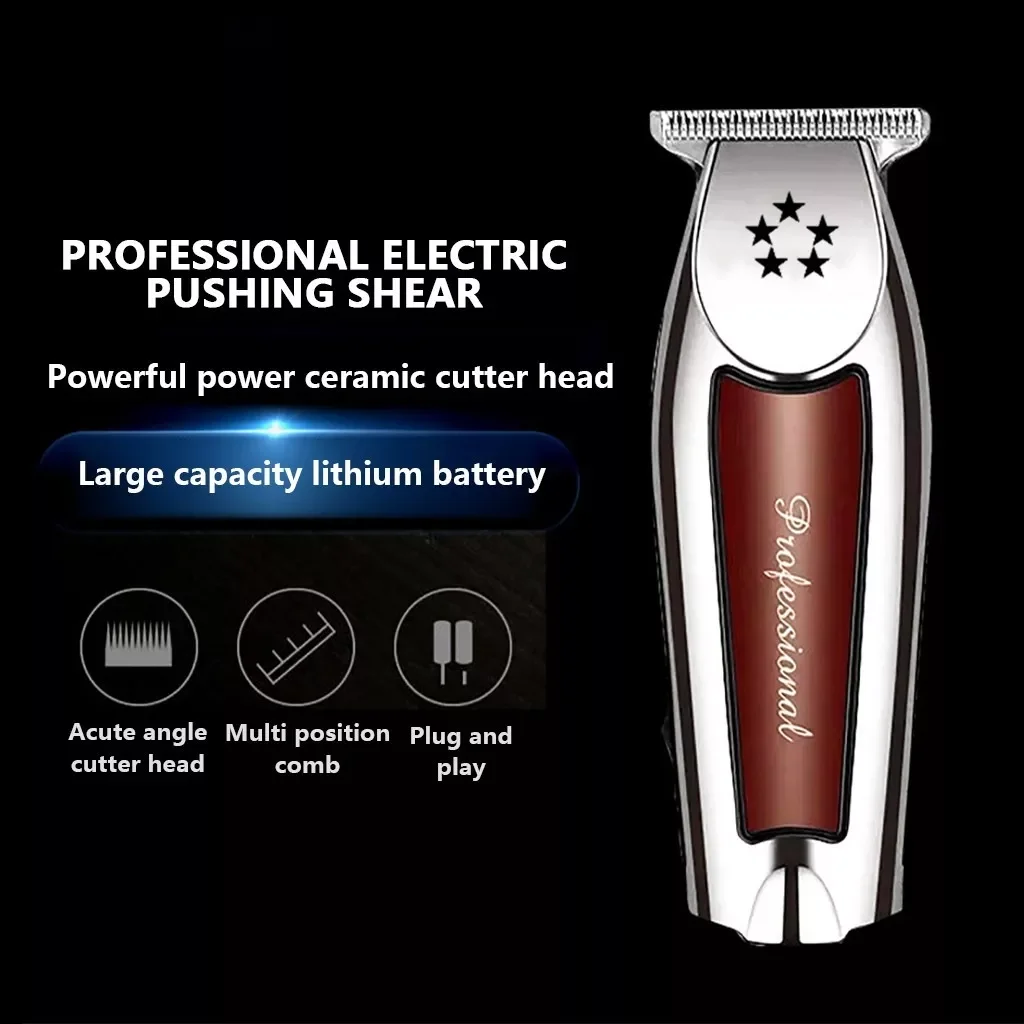 

NEW2023 Hair Cutting Tools for Men Adjustable 8081 LT pro Barber Hair-Trimmer # T-Wide Detailer Mens Hair Clippers Corded