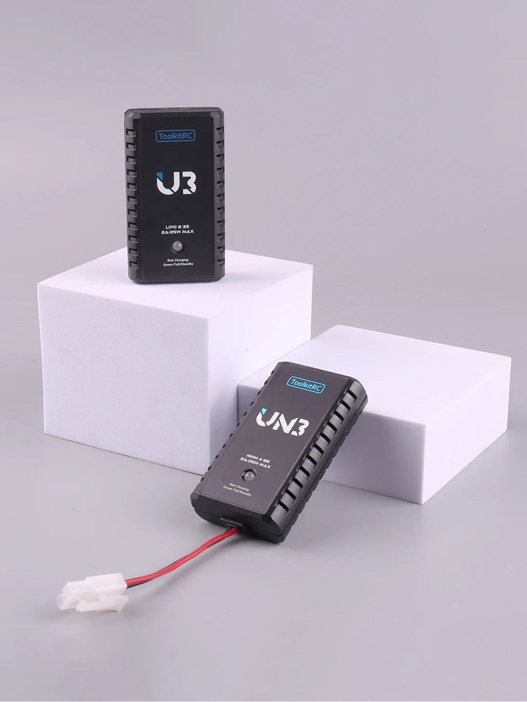 ToolkitRC U3 2-3S LiPo UN3 4-8S USB-C NiMh Зарядное устройство 2A 25W Порт баланса Прямая зарядка для