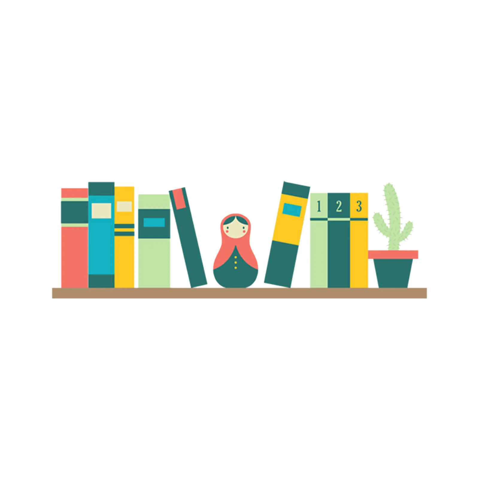 Новая модная настенная портативная наклейка сделай сам на окно книжная полка