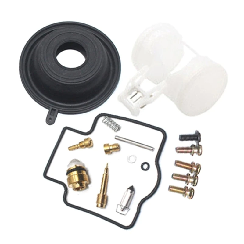 

Carburetor Repair Kit Vacuum Diaphragm Set Rubber & Metal fits for Zxr250 Zxr400