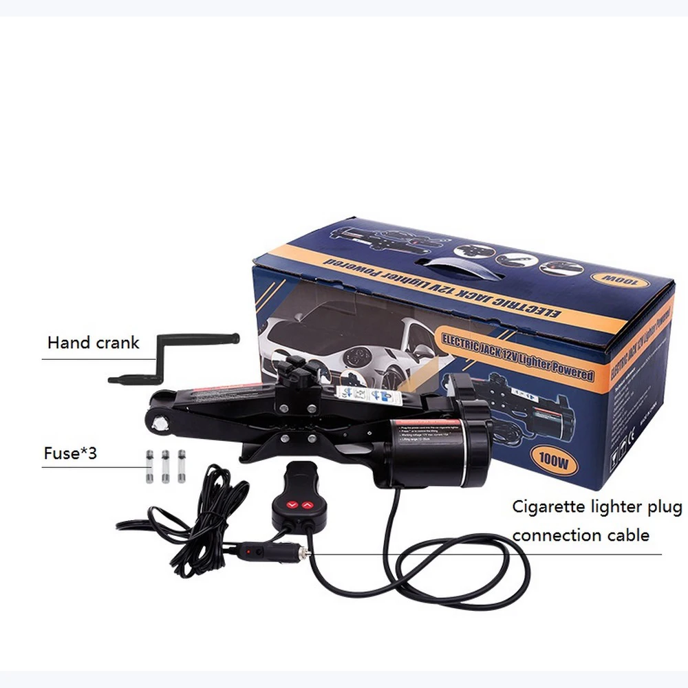 Электрический домкрат, 4400 фунтов, 12 В