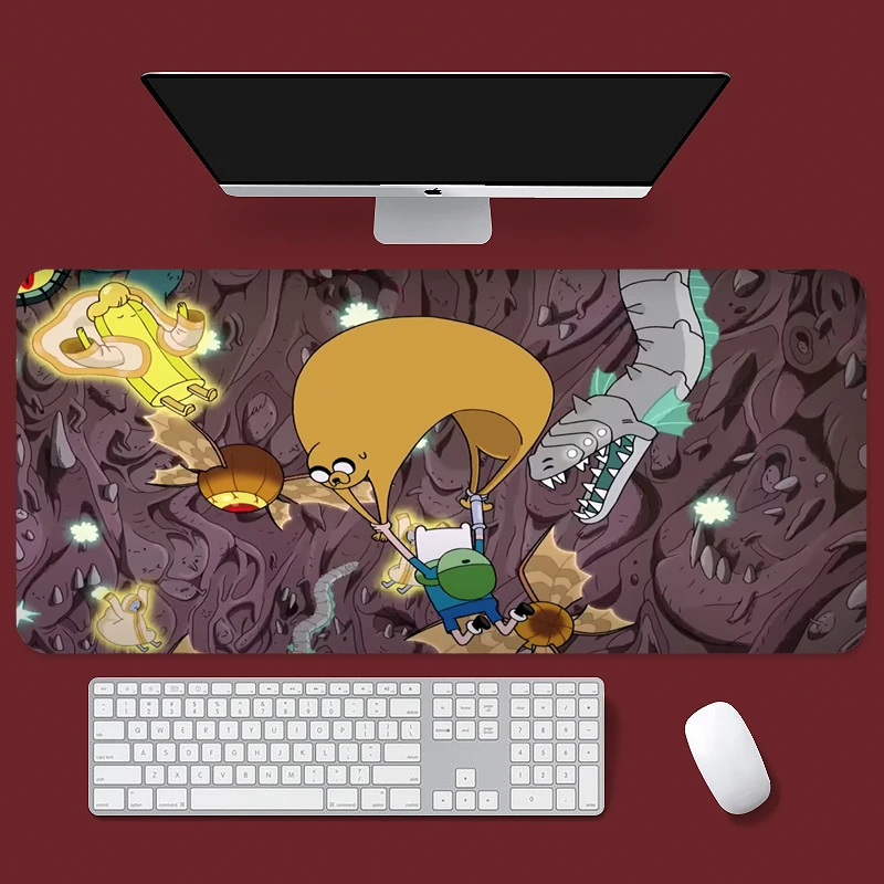 

Adventure Time XXL Large Mouse Pad Anime Game Home Cool Mouse Pad Notebook Desktop Computer Accessories Gaming Anime Table Pad