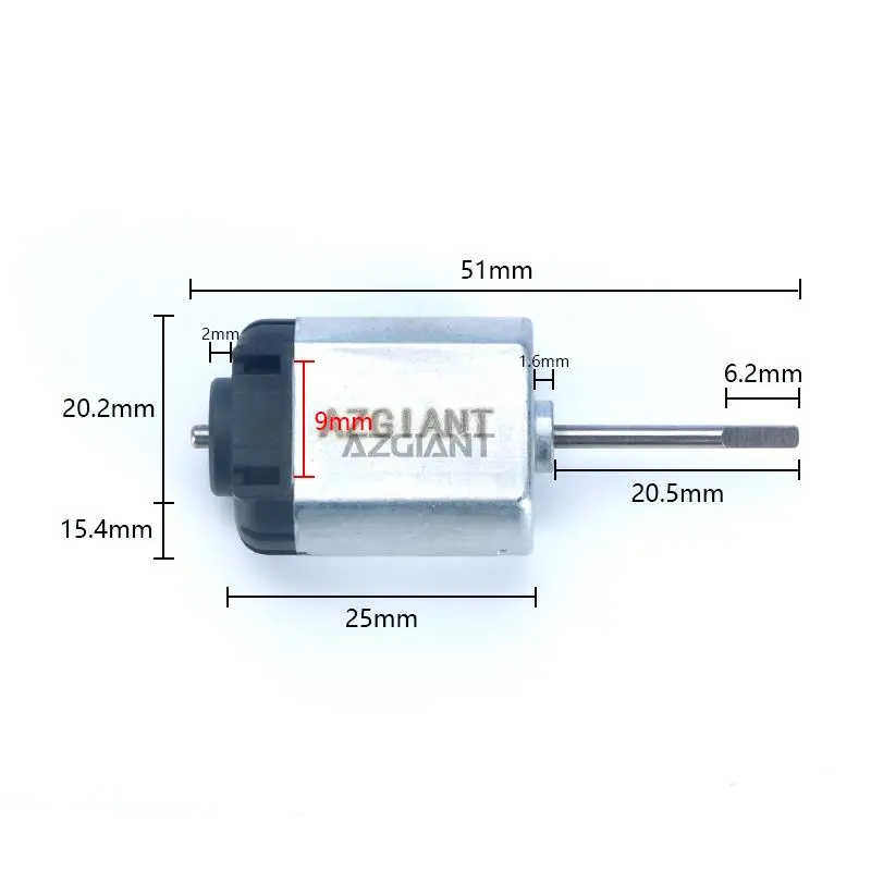Фото AZGIANT DC 12V Мотор для складывания боковых зеркал автомобиля, привод для складывания зеркал дверей автомобиля, аксессуары для Toyota Hilux Revo GR Sport №2