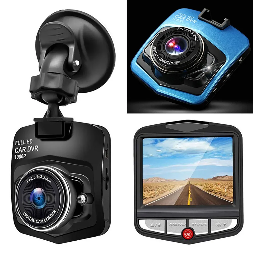 

1080P Full Car DVR Video Driving Recorder Dash Cam Camera 140 Degrees HD Wide Angle Lens Night Vision 50HZ/60HZ Support USB