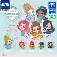 takara tomy a r t s disney gashapon princess cinderella belle ariel jasmine acrylic pendant gifts toy anime collect ornaments
