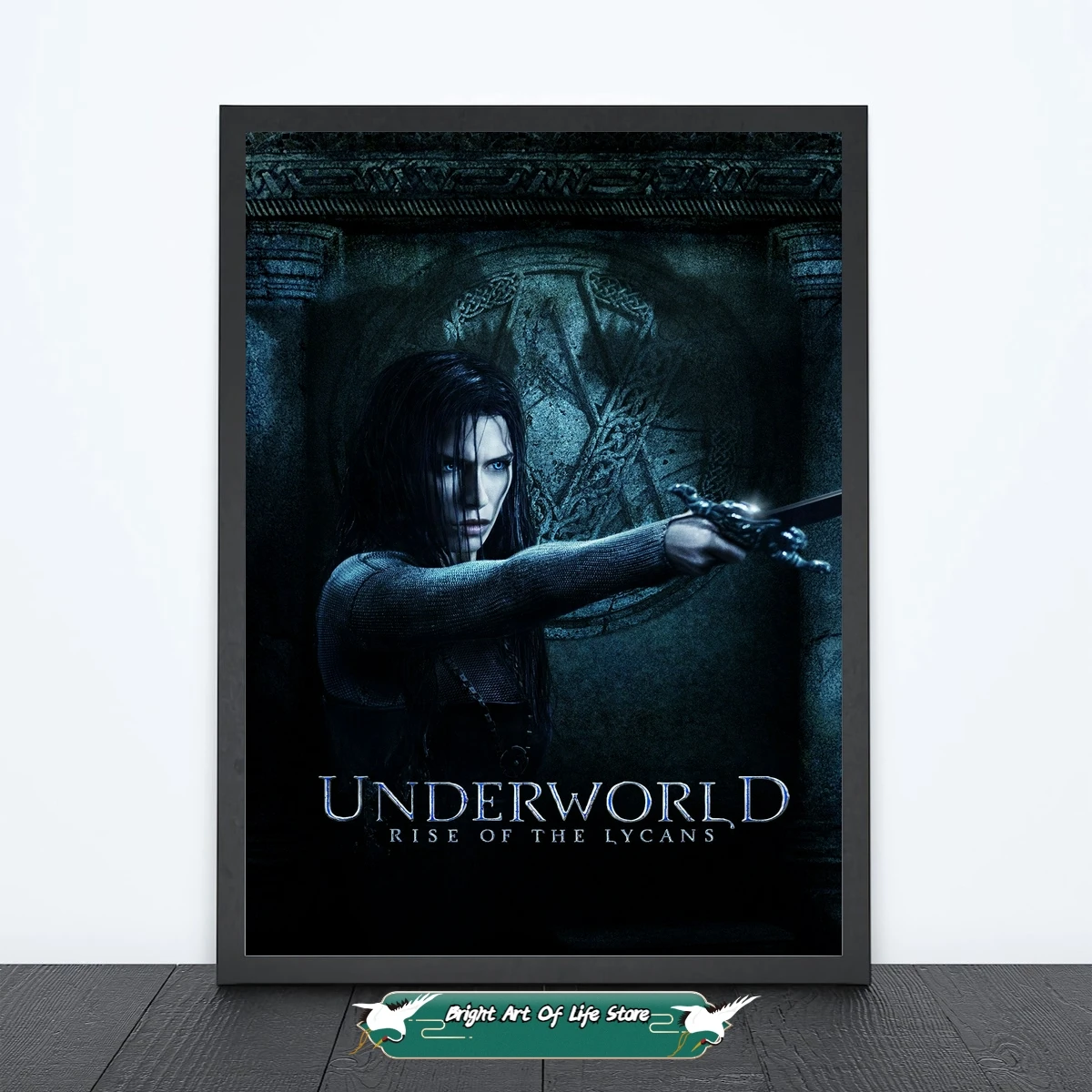 

Underworld Rise of the lycan, классический постер фильма, Обложка со звездой, фото, холст, печать, квартира, домашний декор, Настенная картина (без рамки)