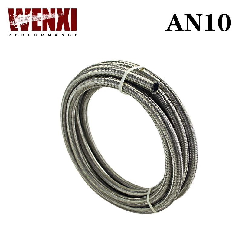 AN10 10AN (внутренний диаметр 14 2 мм / 9/16 дюйма) ВОДЯНЫЙ ШЛАНГ ИЗ НЕРЖАВЕЮЩЕЙ СТАЛИ