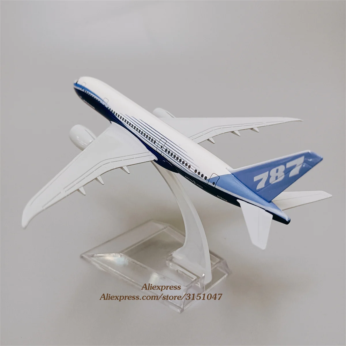 

16CM Alloy Metal Original Model Prototype Air Boeing 787 B787 Airlines Diecast Airplane Model Plane Model Aircraft Kids Gift Toy