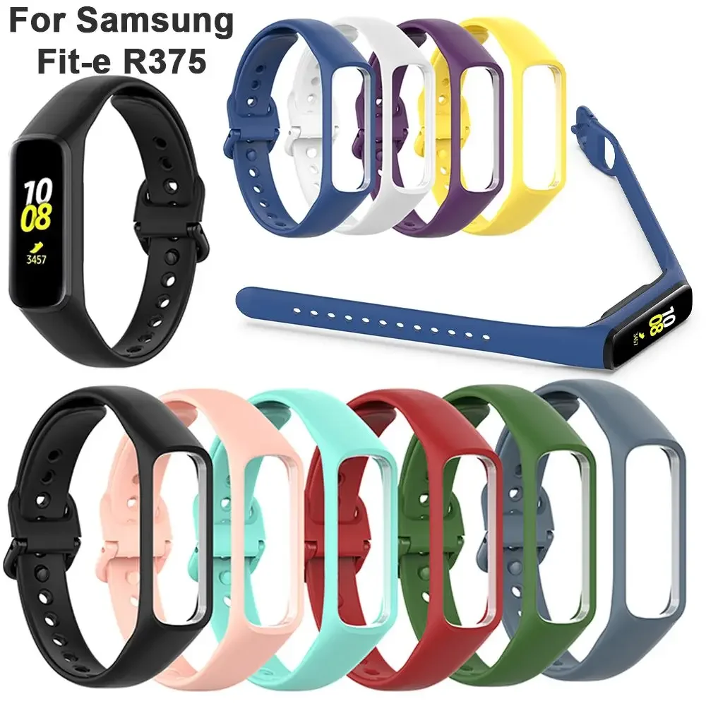 Фото Мягкий силиконовый ремешок для Samsung Galaxy Fit-e R375, сменный смарт-браслет, ремешок для часов Fit E R375 №4