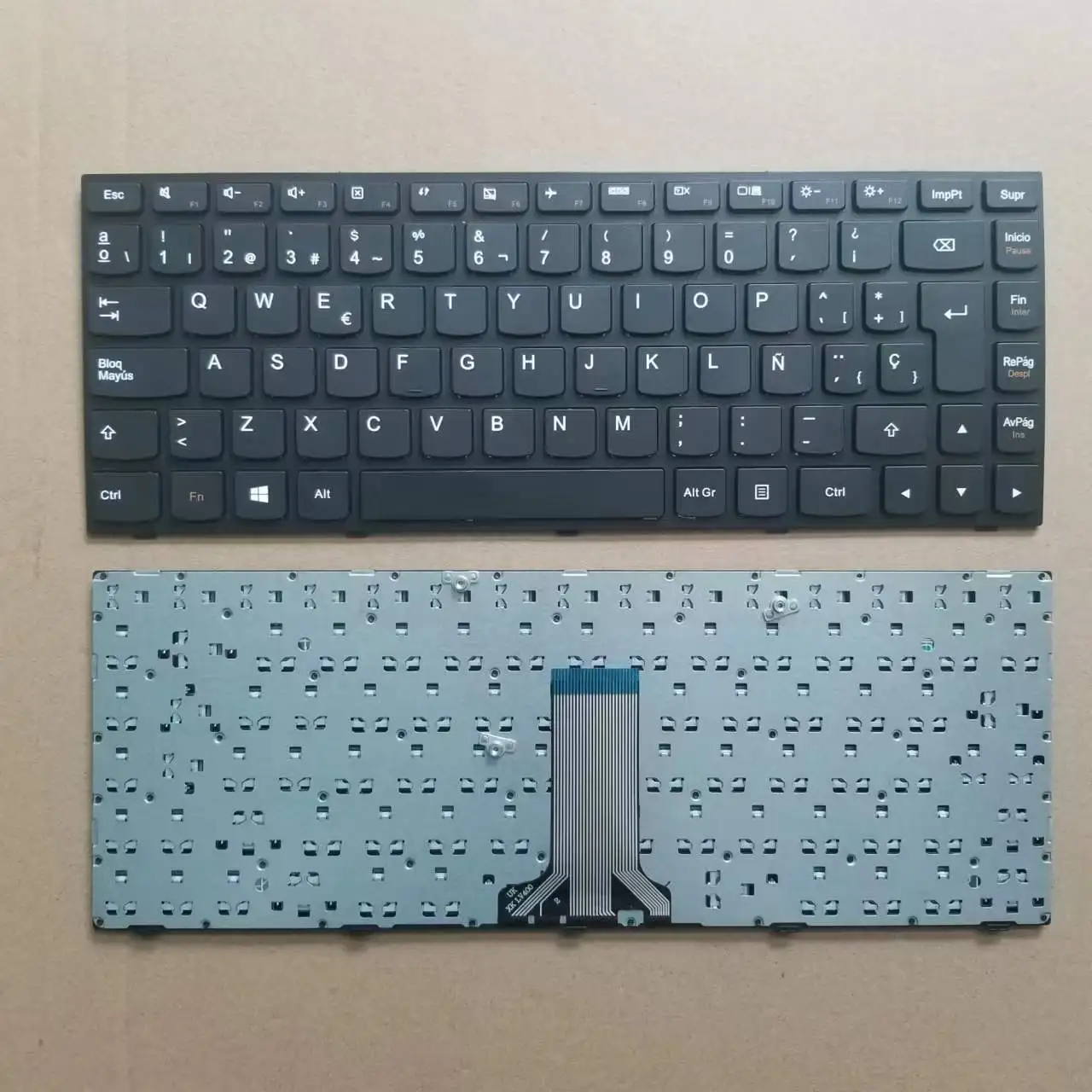

Новая черная клавиатура для ноутбука Lenovo IdeaPad 100-14 100-14IBD 100-14ISK Series SP с испанской раскладкой