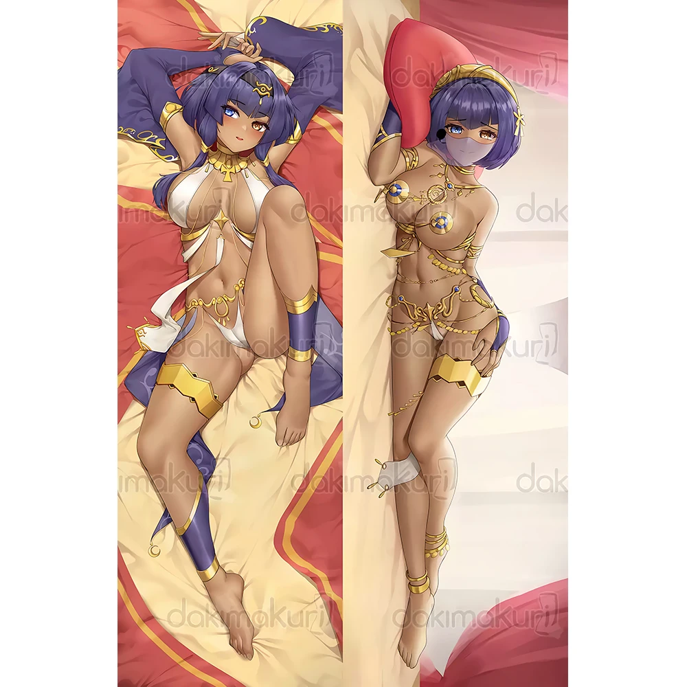Genshin Impact Candace Dakimakura 2WAY Чехол для тела в стиле аниме отаку Подушка Чехлы подушек