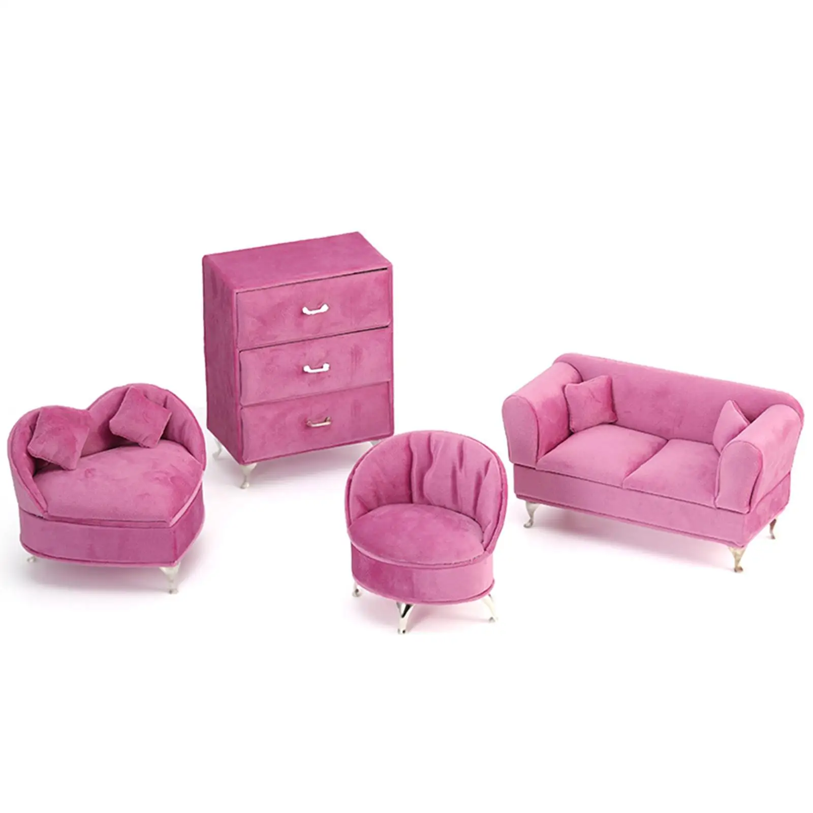 Jewelry Case Organizer Handmade Pink Keepsake Box for Necklace Rings Earring