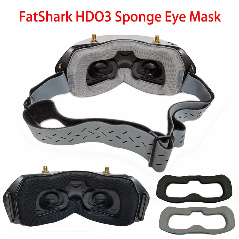 

Для FatShark HDO3 FPV Googles губка пена маска для глаз Сменные очки лицевые панели подкладка анти-светильник аксессуары для утечки