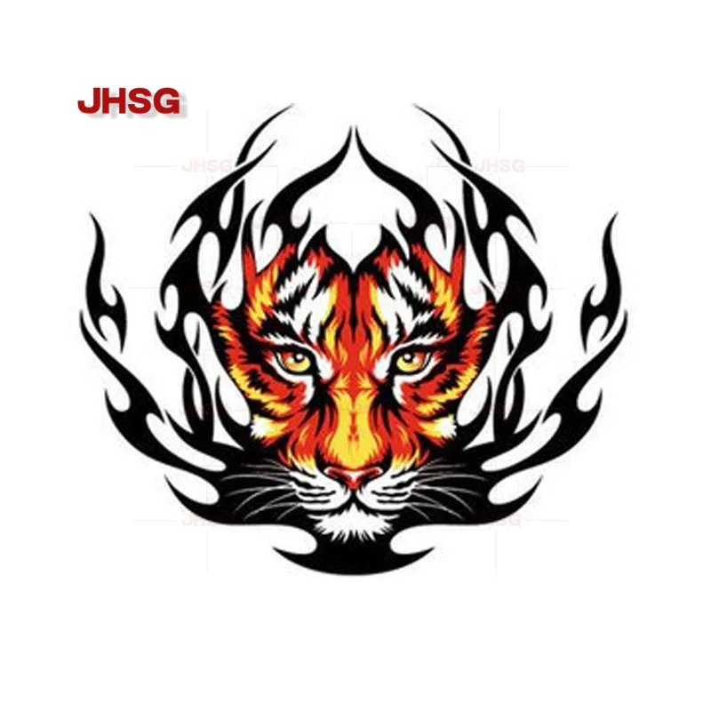

Лидер продаж, автомобильные наклейки JHSG, наклейки из ПВХ с искусственным пламенем, декоративные водонепроницаемые наклейки для мотоциклет...