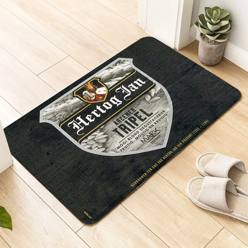 Коврик для входной двери Противоскользящий коврик ног ванной D-Hertog Jan