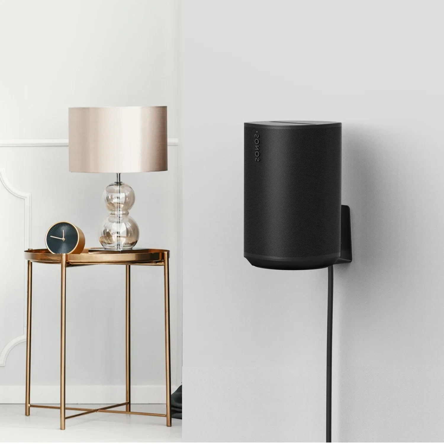 Фото Настенный кронштейн Monzlteck для Sonos Era 100 (WSE100)- пара-белый в наличии №4