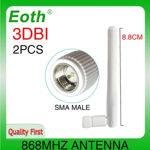 2 шт., антенна 868 МГц 915 МГц, 3dbi SMA Штекерный разъем GSM 868 МГц 915 IOT