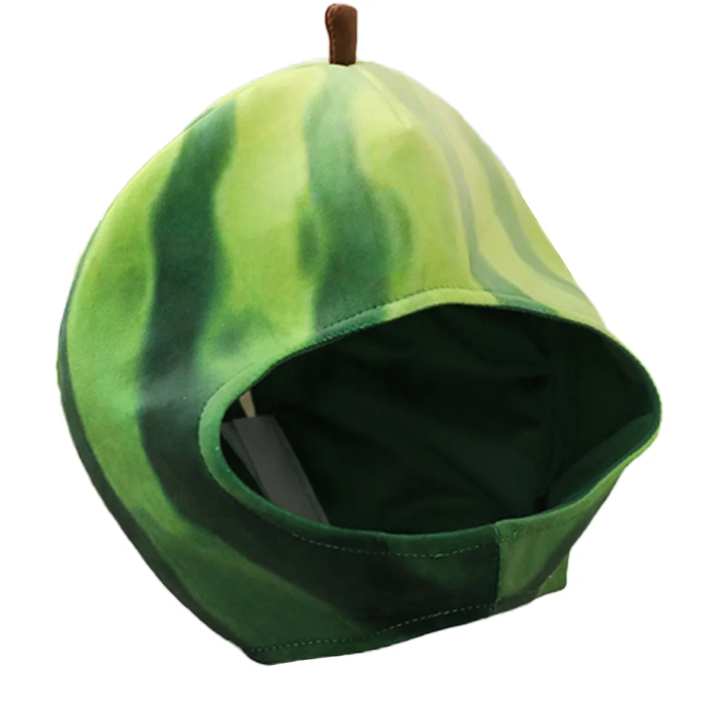 

Hat Party Novelty Watermelon Cosplay Funny Costume Headdress Carnival Plush Cap Hats Performance Headband Headwear Warmdress