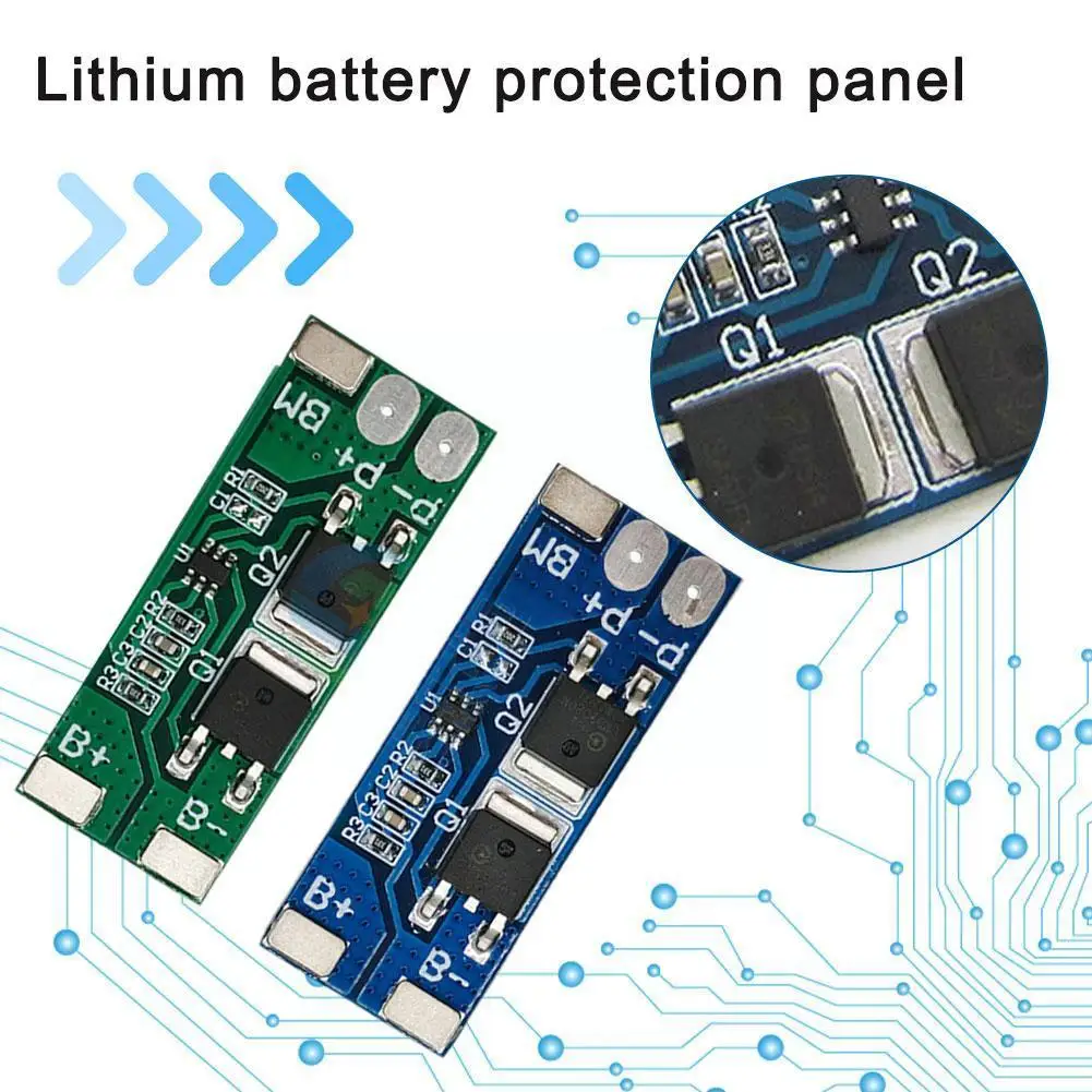 

2 String 8.4V Lithium Battery Protection Boards Peak Prevent Battery Overdischarge And Overcharging Current Boards Protecti F0Y9
