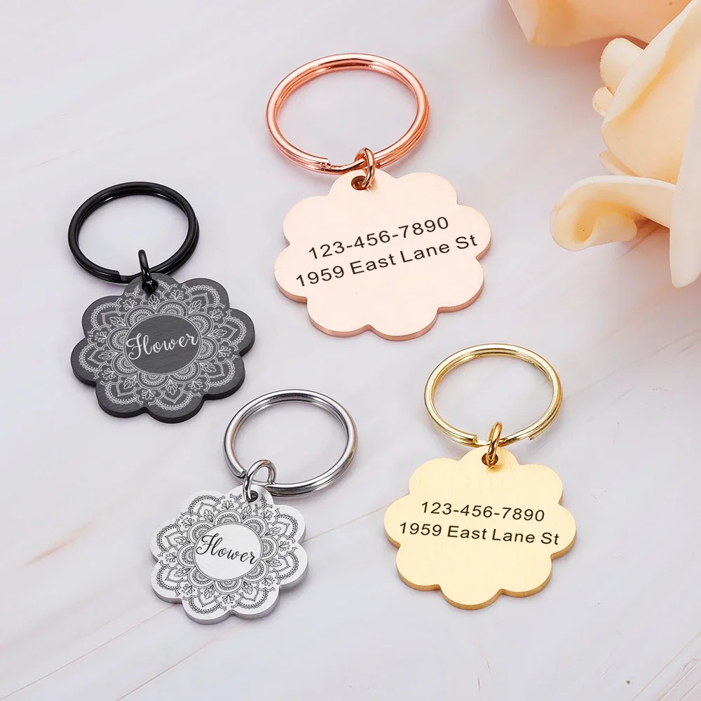 Идентификационная бирка для собак персонализированная идентификационная с