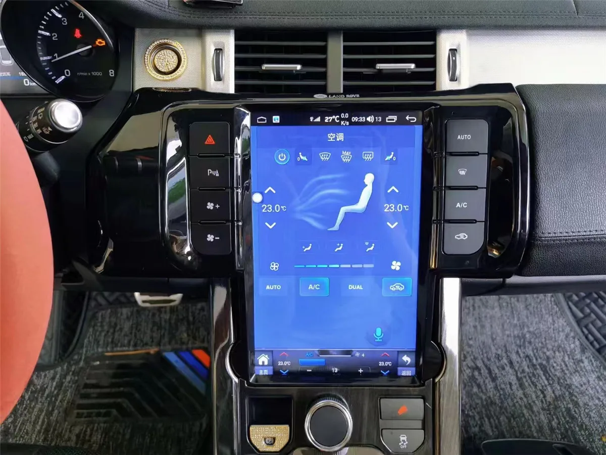 Автомобильный видеопроигрыватель на Android 12 1 дюйма радио для Land Rover Evoque 2012-2019