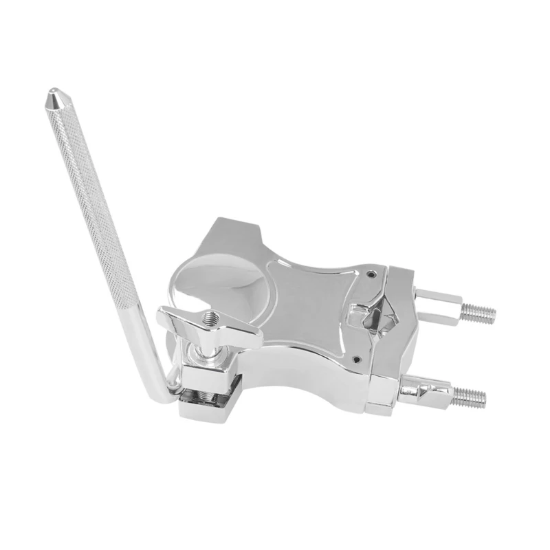 

Single L Rod Mount Clamp Mounting Bracket Zinc Alloy Drum Parts Extension Clip