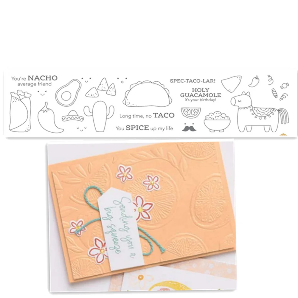 

Food Dies Metal Cutting Dies and Stamp Set ForDIY Scrapbooking Paper Card Decoration Photo Album Embossing Craft Dies 2023 New