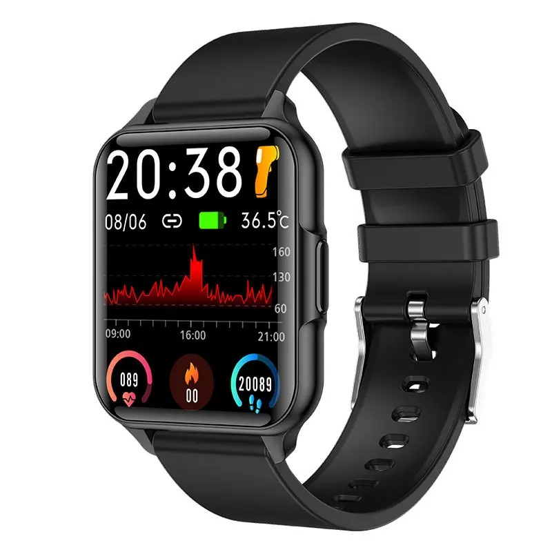 

2023 Body Temperature Monitoring Smart Watch Men Sports Heart Rate Blood Oxygen IP68 Waterproof Smartwatch Women for xiaomi oppo