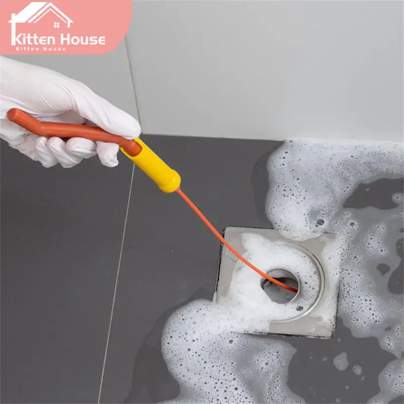 

Clog Remover Cleaning Dredge Modern Minimalist Washbasin Sink Hair Cleaning Artifact Pp Abs Drain Cleaner Sticks Household Sewer