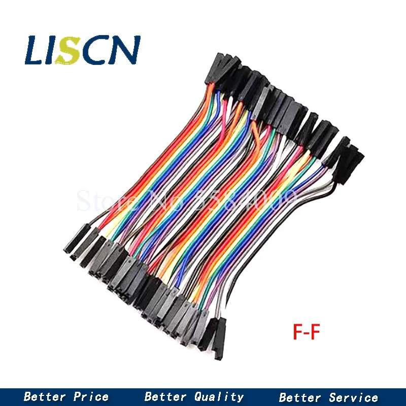 

120 шт., 40PIN, 10 см, линия Dupont «папа-папа + «мама» и «мама-мама», перемычка Dupont, проводной кабель для Arduino DIY KIT