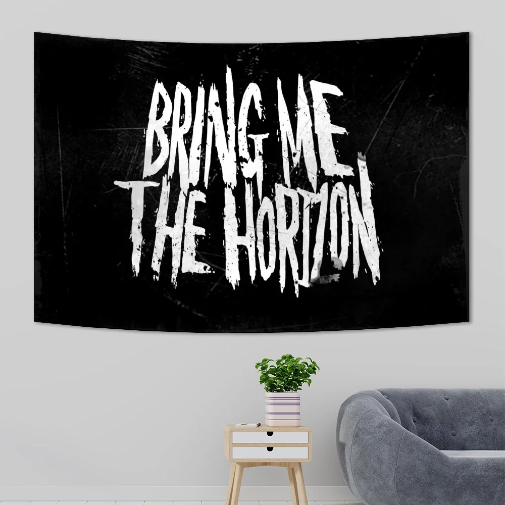 B-Bring M-Me The H-Horizons гобелен Metalcore рок-группа настенный фон для общежития ткань