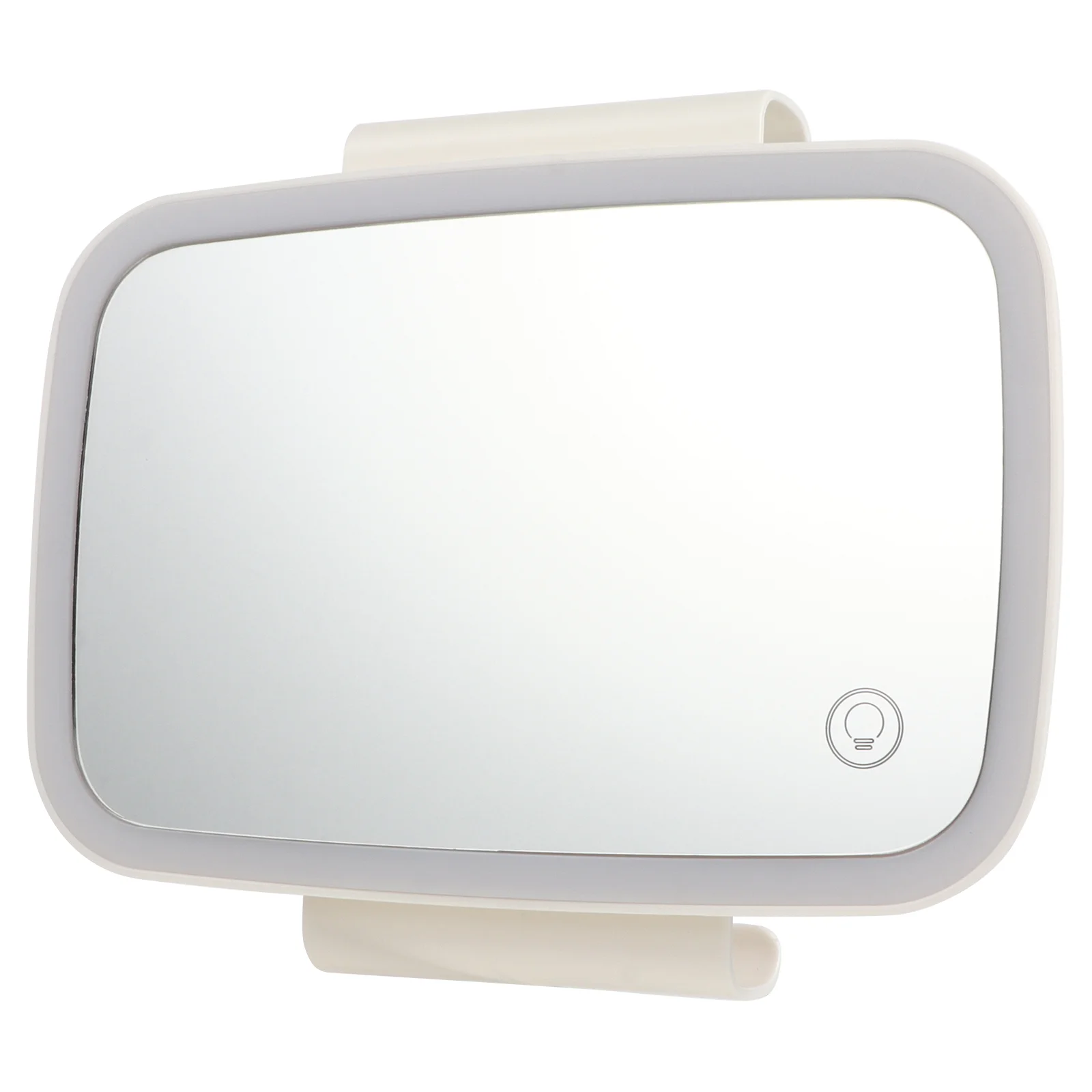 

1Pc Auto Makeup Mirror Car Interior Rearview Mirror Sun-Shading Vehicle Mirror Clip-on Car Mirror Vanity Mirror