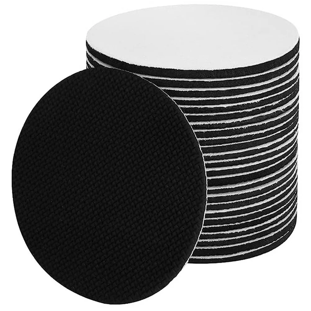 

24 Pcs DIY Coasters Sublimation Blank Cup Mats Heat Transfer Coffee 10X10cm Antiskid White Neoprene Tableware Pad