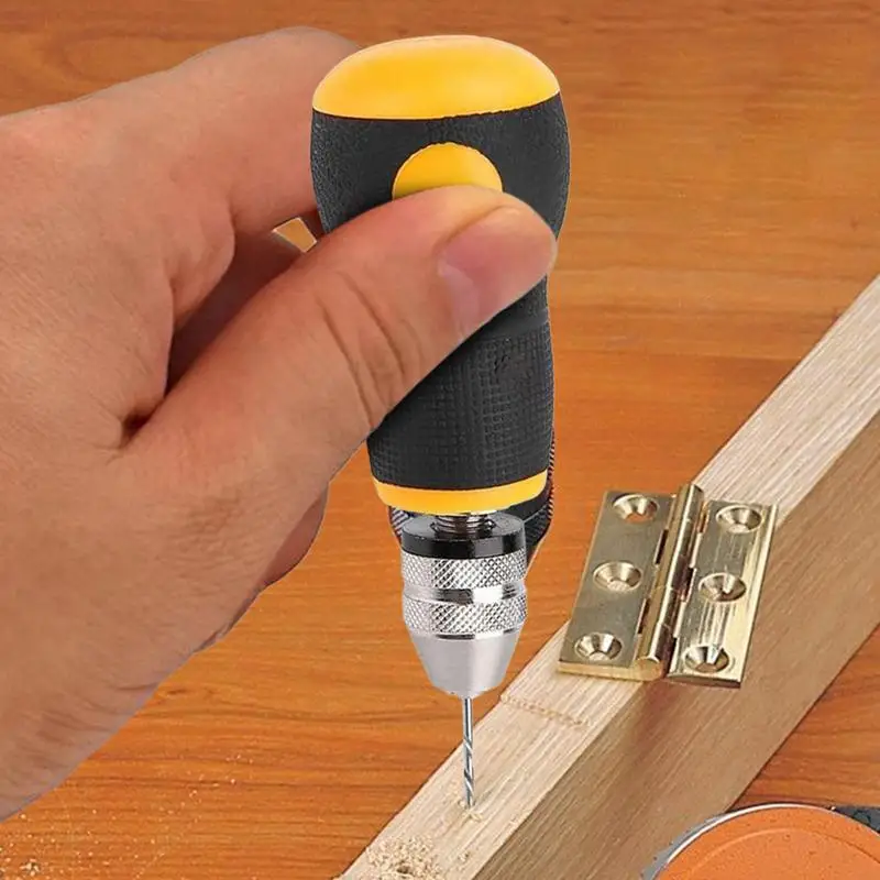 Маленькая спиральная дрель небольшие вращающиеся инструменты набор ручных