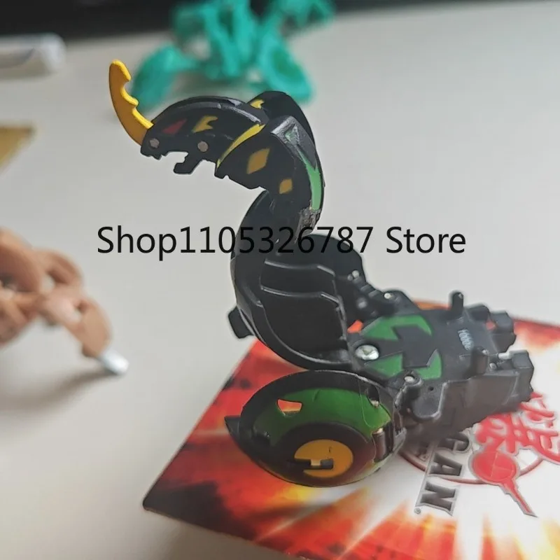 Фото Оригинальная коллекционная игрушка Sega Bakugan: трансформирующийся Лунный Дракон, выдвижной боевой бойцовый шарик, случайный цвет (отправляется) №1