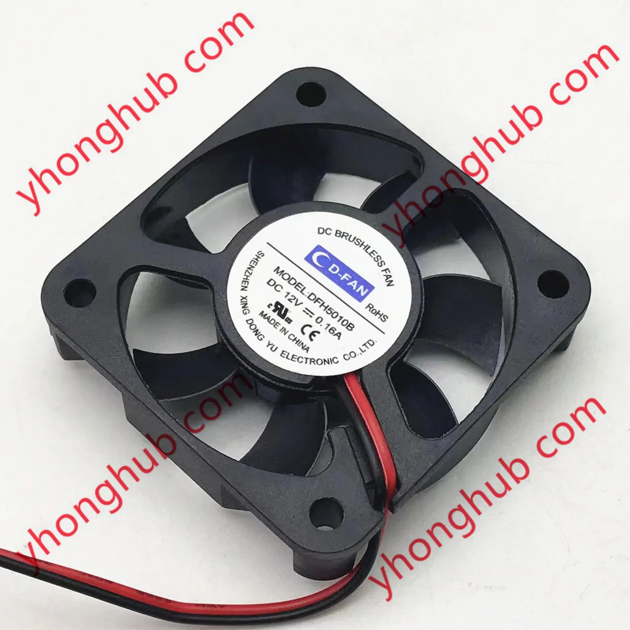 D-FAN DFH5010B DC 12 В 0 16 а 50x50x10 мм 2-проводной Вентилятор охлаждения сервера | Компьютеры и