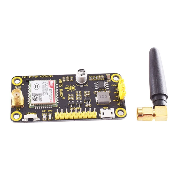 

Плата расширения AM-010 SIM7020C для Raspberry Pi 4 NB-LOT, GSM GPRS модуль с поддержкой LWM2M/COAP/MQTT