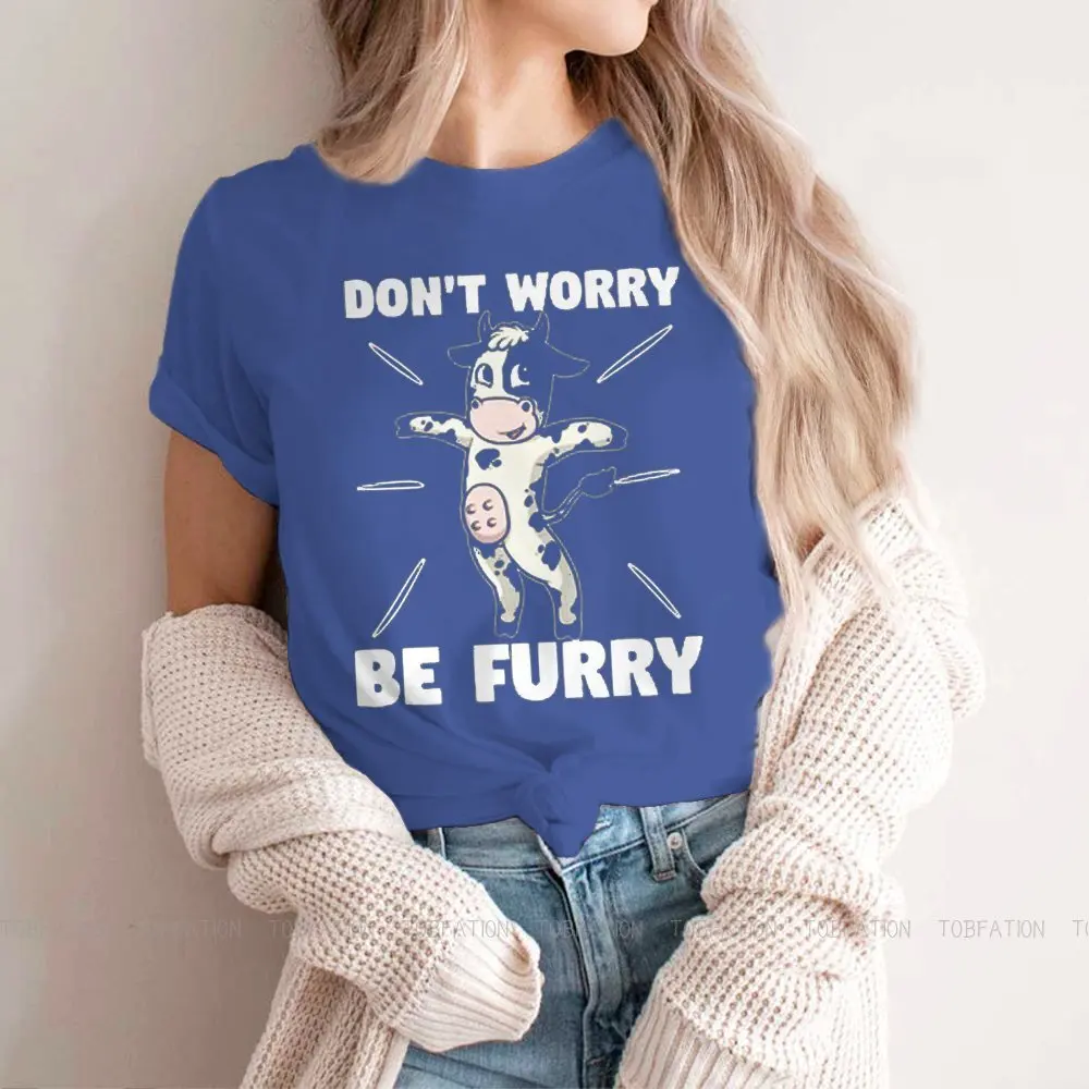

Fursona Original TShirts Cow Furry Personalize Girl T Shirt Funny Tops 4XL