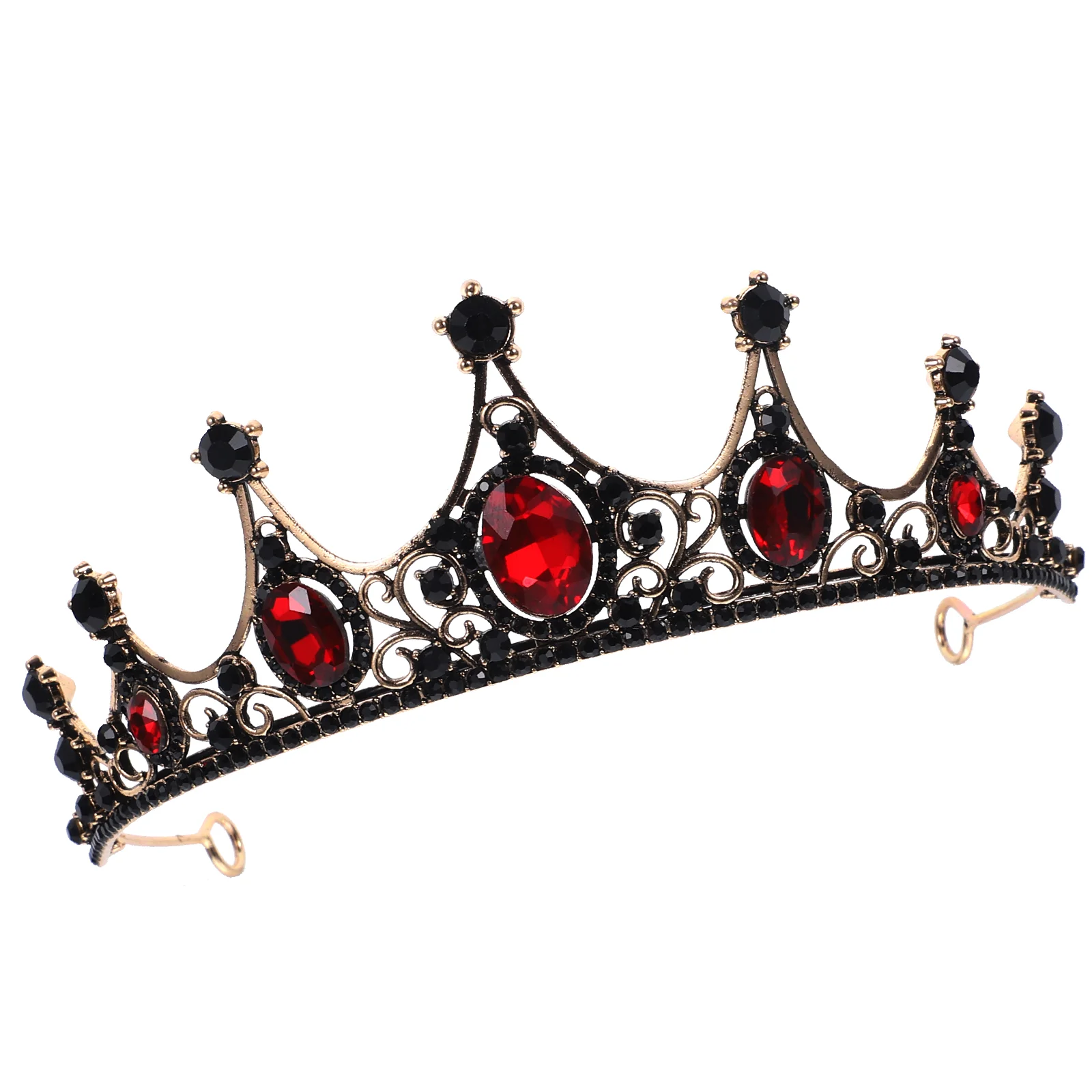 Ювелирные изделия со стразами черная корона стразы свадебный декор для волос