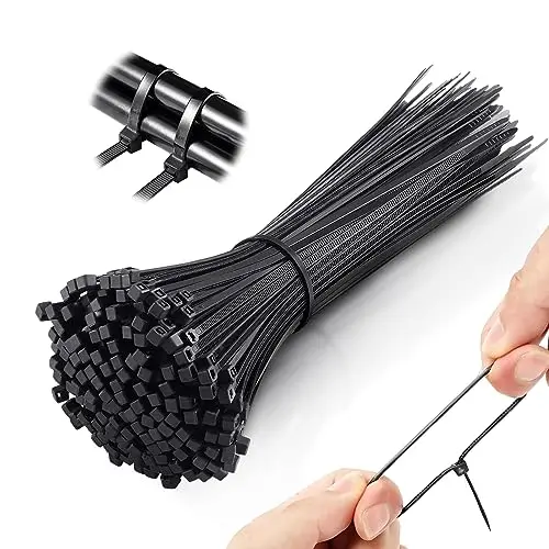 

2/3 100piece Wide Application Cable Ties Stable And Non-deformable For Wire Wrapping High Temperature