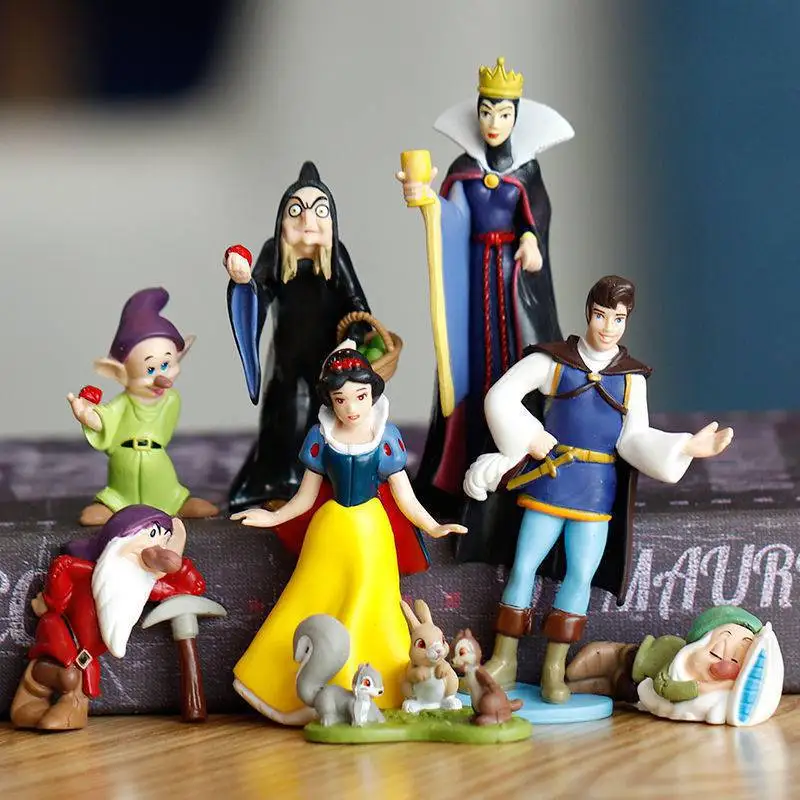 Disney 8 Белоснежка и карликовая ведьма принца украшения для кукол детские куклы |