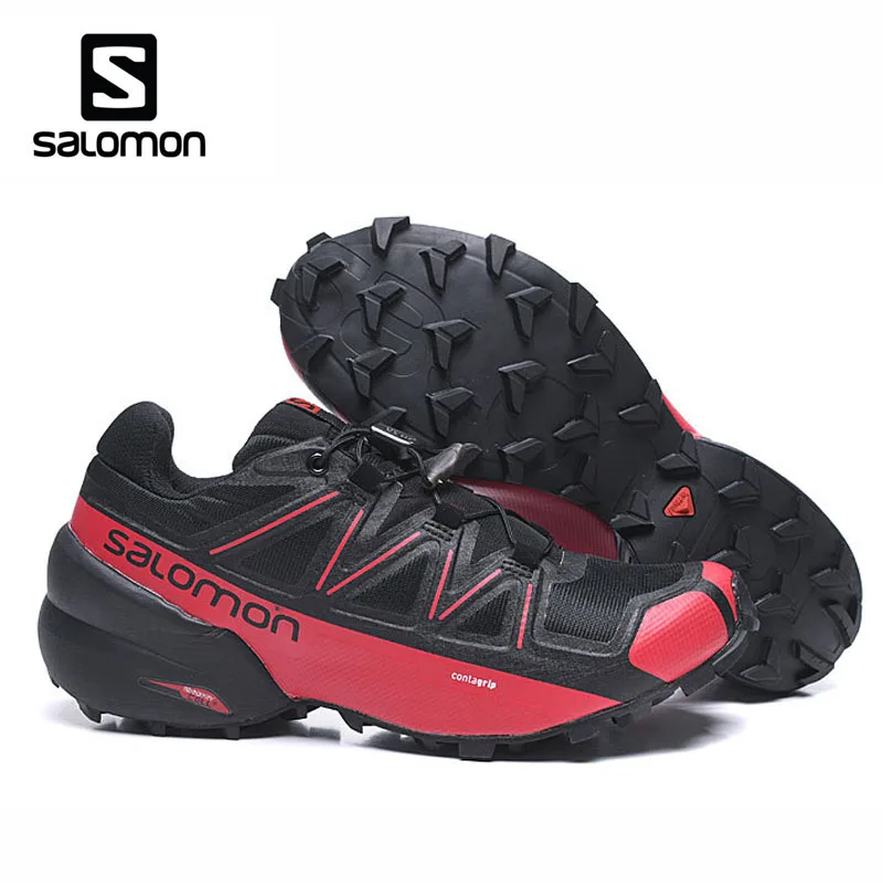 Trail Running Shoes Salomon Speed Cross 5 Men Running Original Shoes Outdoor Athletic Sport Salomon Shoes Speedcross 5 Sneaker