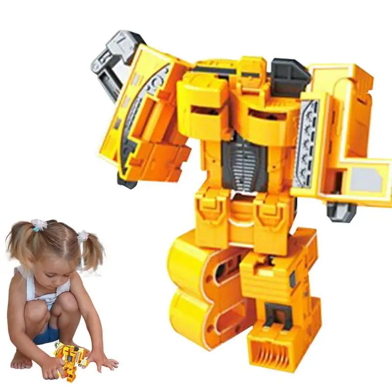 

Transforming Robot Toys Transform Robot Stem Building Toys ABC Letter Learning Toys For Kids Preschool Education Toy For