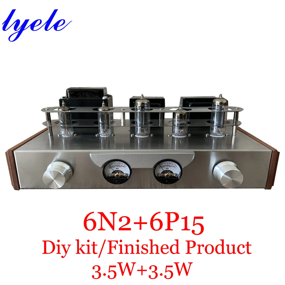 Вакуумный трубчатый усилитель Lyele Audio 6n2 6p15 комплект сделай сам Hi-Fi класса А
