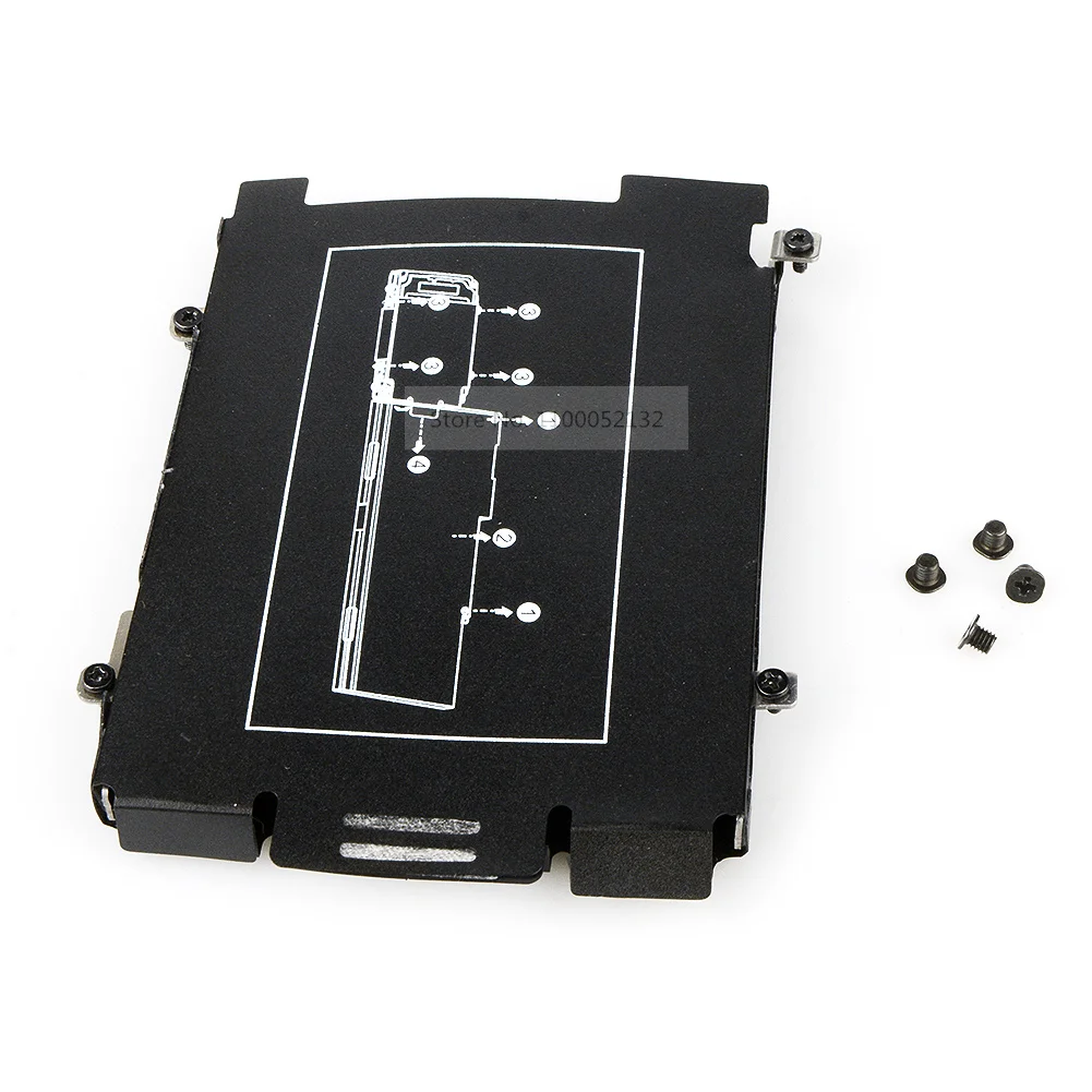 

HDD SSD Hard Drive Tray Caddy Frame Bracket Hardware kit with Screws for HP EliteBook 820 840 845 850 855 G3 G4