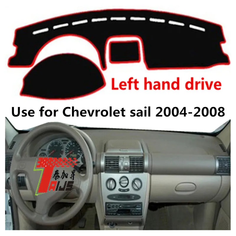 

TAIJS Factory 3Colors car anti-dirty pad Polyester Fibre Car Dashboard Cover For Chevrolet sail 2004-2008 Left Hand drive