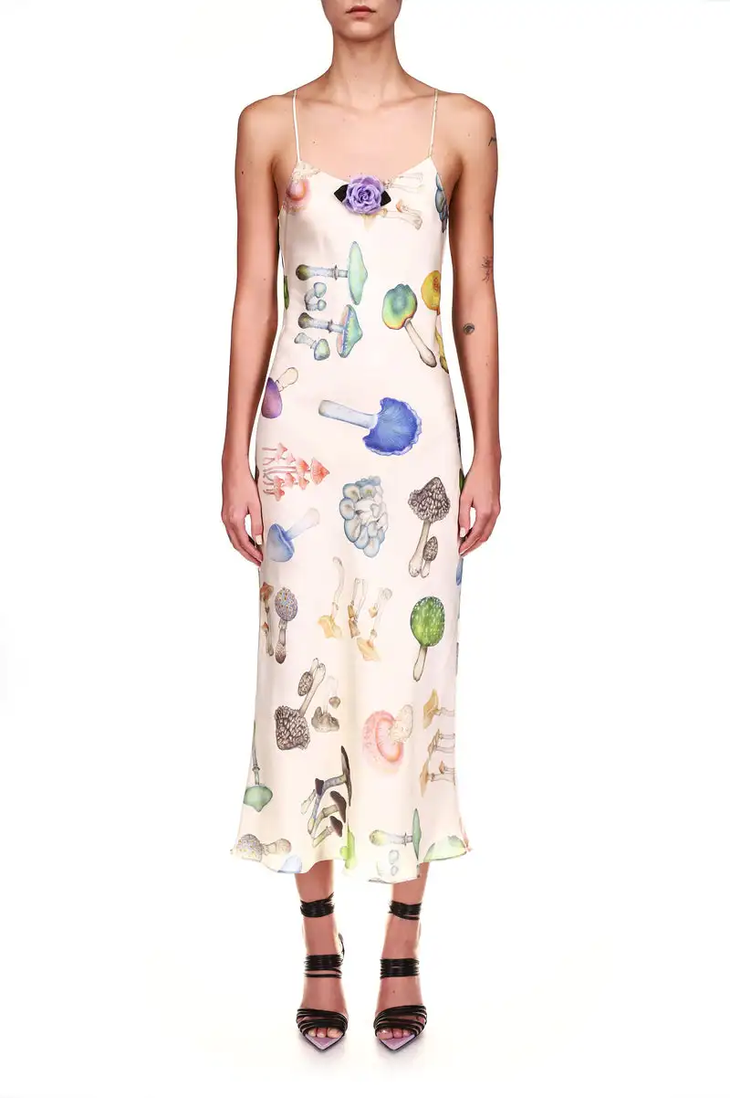 

Woman Deep V Neck Long Dress Sexy Backless Y2K Floral Print Spaghetti Strap Bodycon Maxi Dress Summer Sexy Party Streetwear